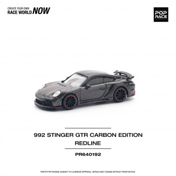 POPRACE 1/64 992 STINGER GTR CARBON EDITION - REDLINE