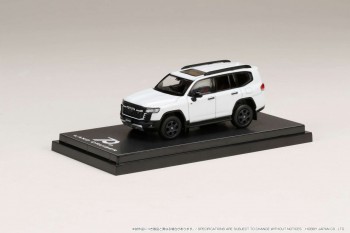 HJ 1/64 Toyota LAND CRUISER (JA300W) GR SPORT White Pearl