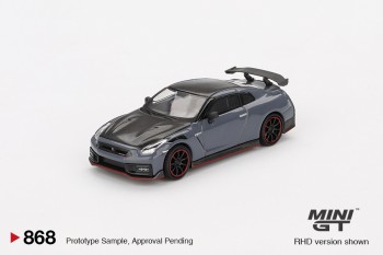 Mini GT 1/64 Nissan GT-R Nismo 2024 NISMO Stealth Gray