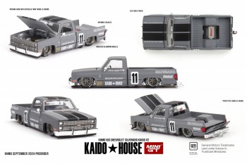 Kaidohouse x MINI GT 1/64 Chevrolet Silverado KAIDO V2 KHMG160