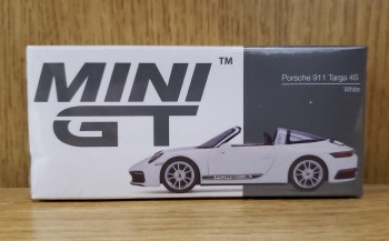 Mini GT 1/64 Porsche 911 Targa 4S White