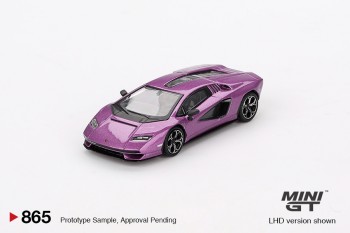 Mini GT 1/64 Lamborghini Countach LPI 800-4 Viola 30th