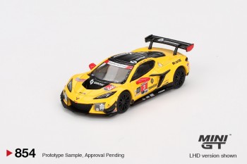 Mini GT 1/64 Chevrolet Corvette Z06 GT3.R #3 Corvette Racing by Pratt Miller Motorsports 2024 IMSA Daytona 24 Hrs