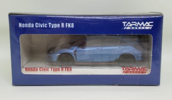 Tarmac Civic FK8 Brilliant Blue with Black Bonnet