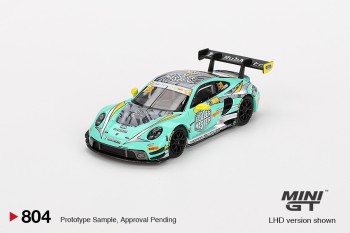 Mini GT 1/64 Porsche 911 GT3 R #28 HubAuto Racing 2023 FIA GT World Cup 70th Macau Grand Prix