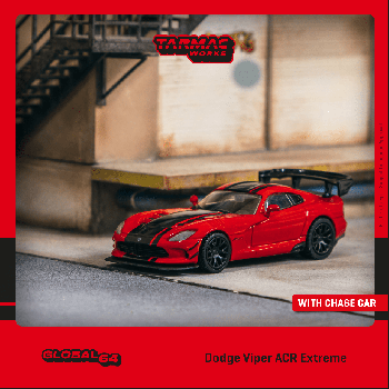 Tarmac 1/64 Dodge Viper ACR Extreme Red