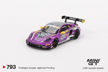 Mini GT 1/64 Porsche 911 GT3 R #27 HubAuto Racing  2023 FIA GT World Cup 70th Macau Grand Prix