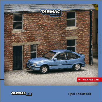 Tarmac Works 1/64 Opel Kadett GSi Blue Metallic