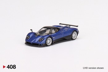 Mini GT Pagani Zonda F Blu Argentina RHD