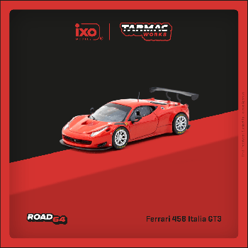 Tarmac Works 1/64 Ferrari 458 Italia GT3 Red