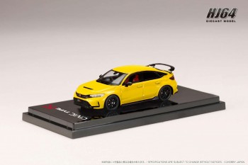 HJ 1/64 Honda CIVIC Type R (FL5) YELLOW HJ643063Y