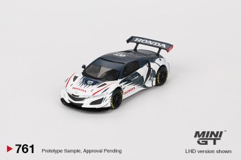 Mini GT 1/64 Honda NSX GT3 EVO AlphaTauri Yuki Tsunoda 2023 Red Bull Formula Nurburgring MGT00761-L