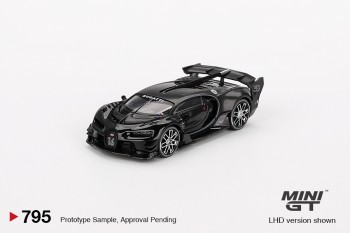 Mini GT 1/64 Bugatti Vision Gran Turismo Black 