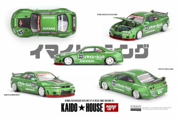 Kaidohouse x MINI GT 1/64 Nissan Skyline GT-R (R33) Imai Racing V1