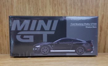 Mini GT 1/64 Ford Mustang Shelby GT500  Shadow Black