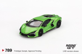 Mini GT 1/64 Lamborghini Revuelto  Verde Selvans