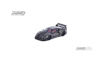 Inno64 1/64 LBWK F40 Chrome Black ( Random Chase Car Included)