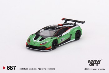 Mini GT 1/64 Lamborghini Huracán GT3 EVO2 Presentation