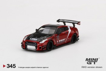 LB★WORKS Nissan GT-R R35 Type 2,  Rear Wing ver 3 ,  Red,  LB Work Livery 2.0