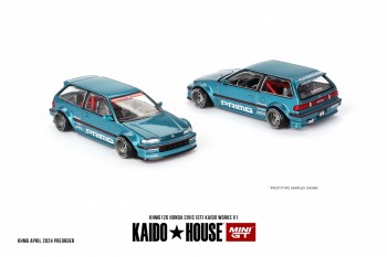Kaidohouse x MINI GT Honda Civic (EF) Kaido Works V1 KHMG126