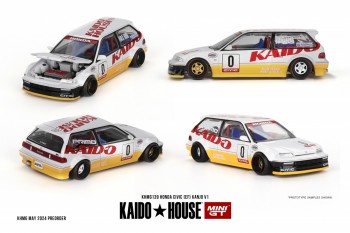 Kaidohouse x MINI GT 1/64 Honda Civic (EF) Kanjo  V1 KHMG139