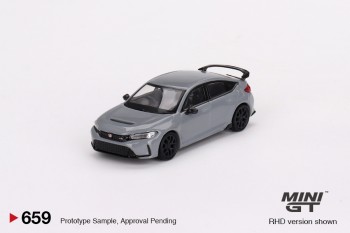 Mini GT 1/64 Honda Civic Type R Sonic Gray Pearl 2023