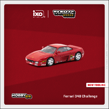 Tarmac Works 1/64 Ferrari 348 Challenge  Presentation