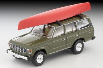 行版 LV-V279e TOYOTA LAND CRUISER 60 Olive with  Canoe/Figure