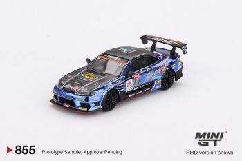 Mini GT 1/64 Nissan Silvia (S15) D-MAX  #70  D-MAX Racing 2023 D1 Grand Prix  - Japan Exclusive