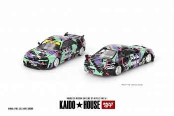 Kaidohouse x MINI GT Nissan Skyline GT-R (R33) HKS V1 KHMG129