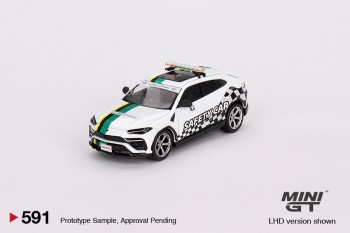 Mini GT 1/64 Lamborghini Urus  2022 Macau GP Official Safety Car  