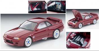 LV-N NISSAN Skyline GT-R R32 Group A Plain Color Version Red