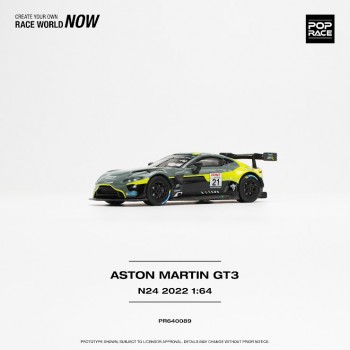 POPRACE 1/64 ASTON MARTIN GT3 N24 2022
