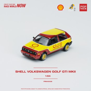 POPRACE 1/64 Shell Volkswagen Golf GTI MKII