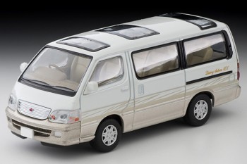 LV-N216a Toyota Hiace Wagon Living Saloon EX 2002 type (white/beige)