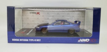 HONDA INTEGRA TYPE-R DC2 Blue W/ Extra wheels and Extra decals